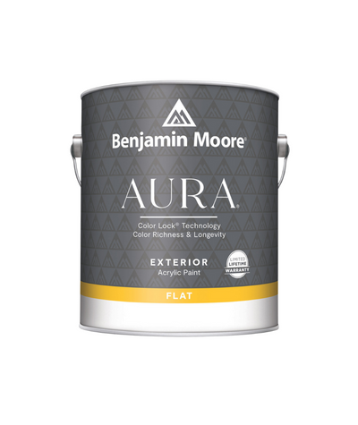 Benjamin Moore Aura Exterior Flat available at Barrydowne Paint.