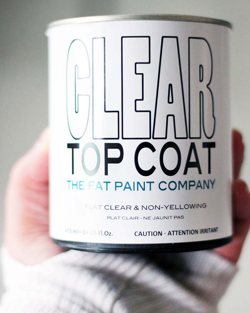 Fat Paint Top Coat Quart