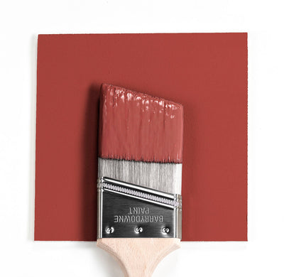 1301 Spanish Red Paint Brush Mock Up