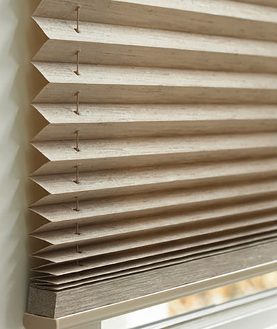 Hunter Douglas Window Treatments Pleated Shades Detail