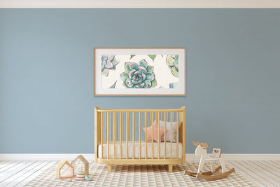 af-535 serenata Nursery room mock up