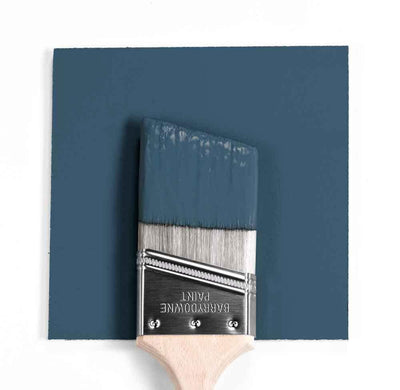Benjamin Moore Colour HC-156 Van Deusen Blue wet, dry colour sample.