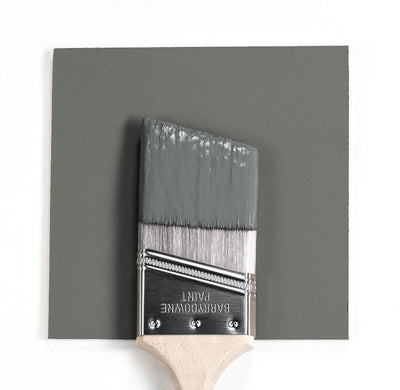 Benjamin Moore Colour HC-167 Amherst Gray wet, dry colour sample.