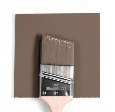 Benjamin Moore Colour HC-69 Whitetall Brown wet, dry colour sample.