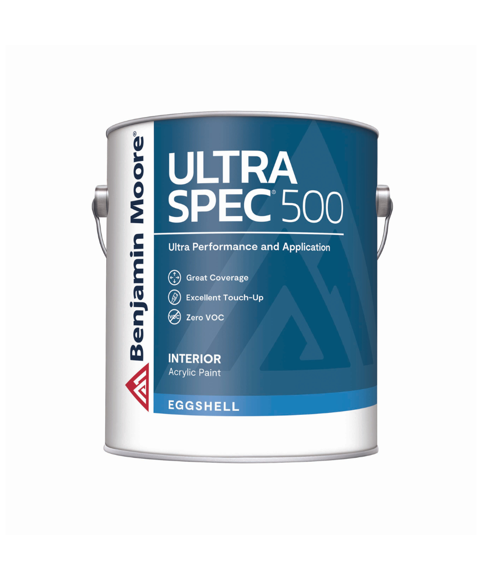 Benjamin Moore Ultra Spec 500 Interior Eggshell Gallon available at Barrydowne Paint in Sudbury.