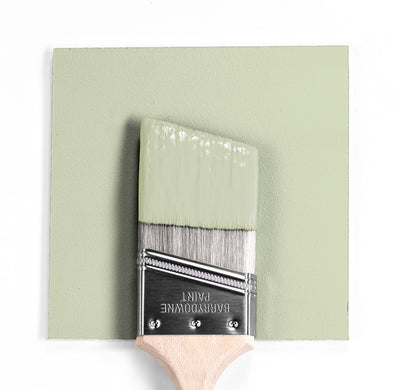 Benjamin Moore Colour CC-580 Glazed Green wet, dry colour sample.