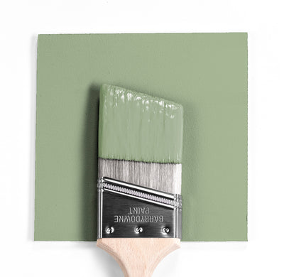 Benjamin Moore Colour HC-118 Sherwood Green wet, dry colour sample.