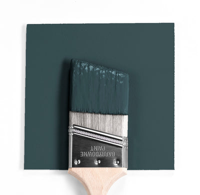 Benjamin Moore Colour HC-157 Narragansett Green wet, dry colour sample.