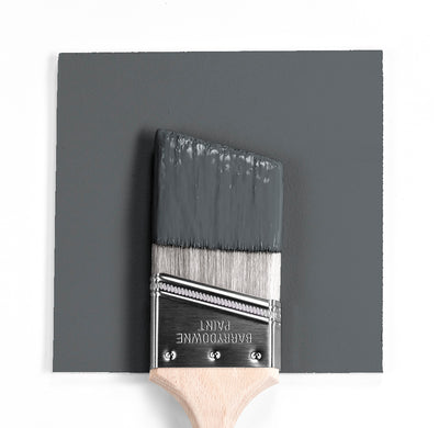 Benjamin Moore Colour HC-178 Charcoal Slate wet, dry colour sample.