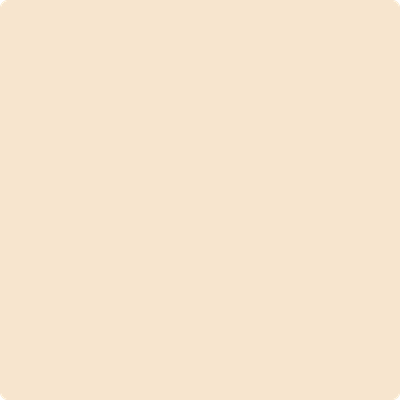 Benjamin Moore Colour OC-79 Old Fashioned Peach wet, dry colour sample.