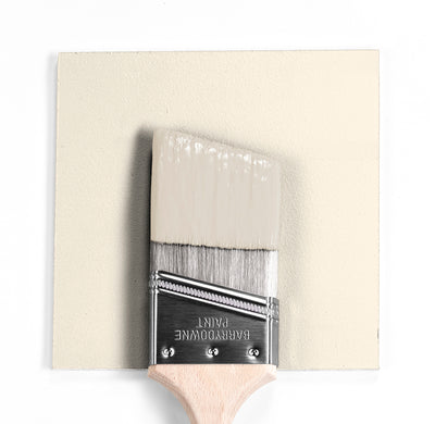 Benjamin Moore Colour OC-97 Cream Froth wet, dry colour sample.