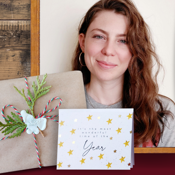 Teena, the creator of Baas Collections in Sudbury