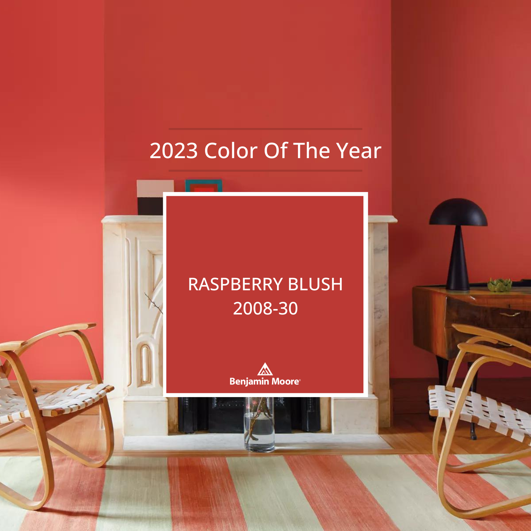 Benjamin Moore Color of the Year 2023: Raspberry Blush 2008-30 at Barrydowne Paint in Sudbury, ON