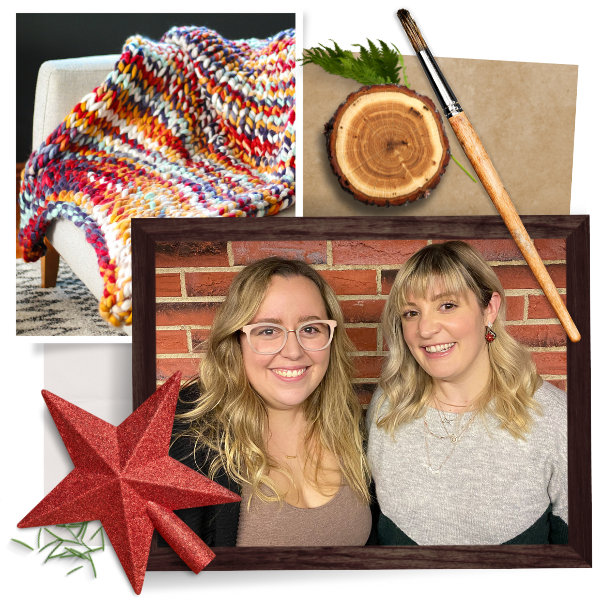 Brook and Vanessa the creators of Lennox & Lamb in Sudbury