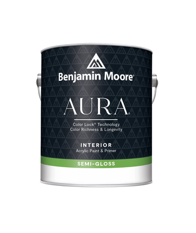 Benjamin Moore Aura Semi-Gloss available at Barrydowne Paint