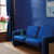 Benjamin Moore Starry Night Blue in a Living Room