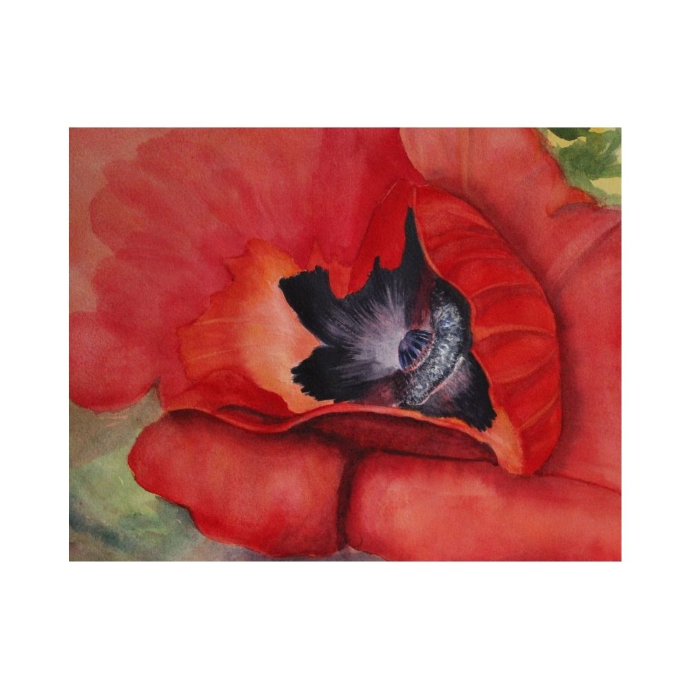 Red Poppy by Diane Carriere