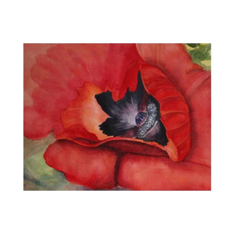 Red Poppy by Diane Carriere