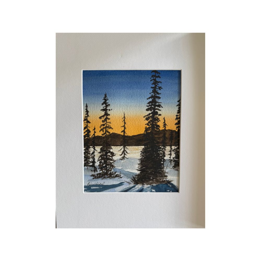 A painting by local Sudbury artist Line Vidaltitled Pine Delight