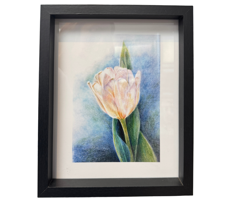 Fill your home with artwork from local Sudbury Artists! You can find this artwork titled Opal by Astrid Colton available for purchase at Barrydowne Paint in Sudbury, ON.
