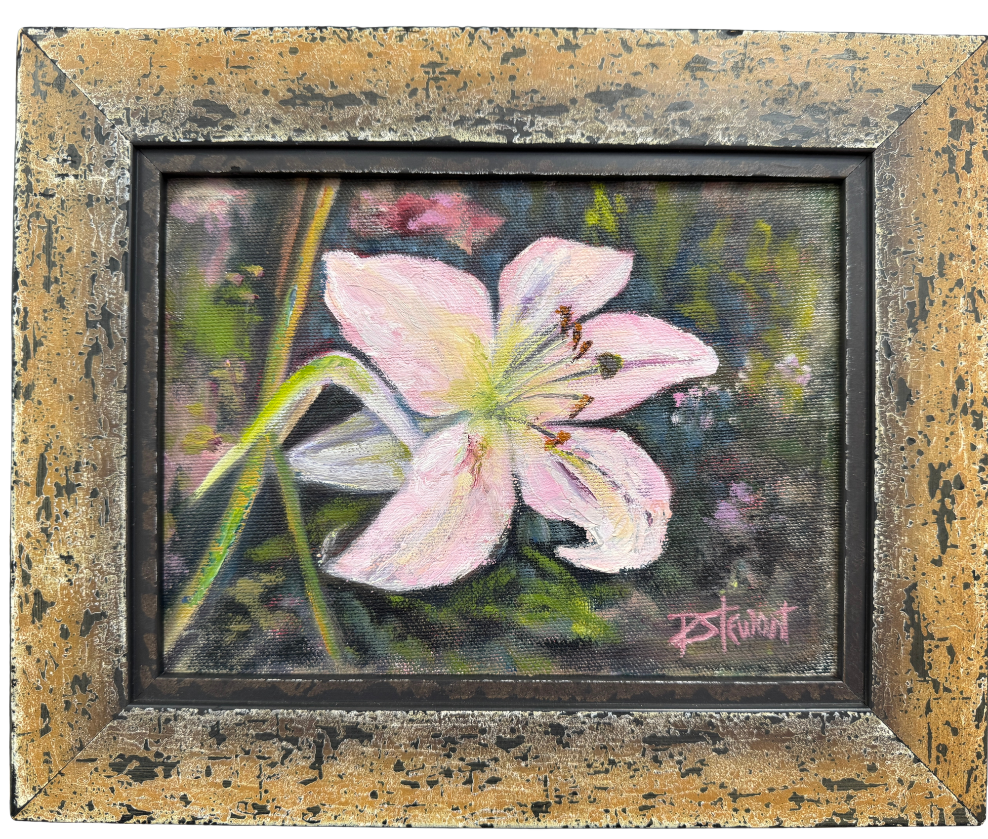 Sudbury Art Club Painting: Oriental Lily by Paulette Stewart
