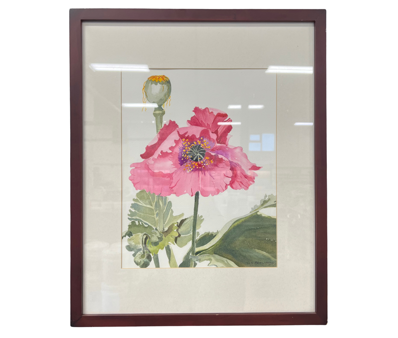 A painting by local Sudbury artist Jan Browning titled Poppies are Perfect available at Barrydowne Paint, Long Lake location.