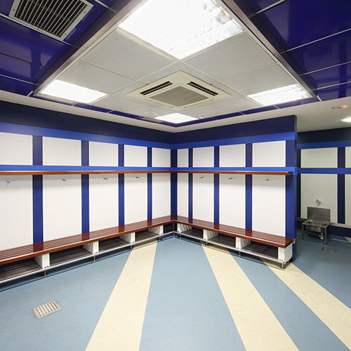 Paint quickly, with little disruption in educational facilities with the help of Benjamin Moore's Scuff-X interior paint available at Barrydowne Paint, Sudbury ON