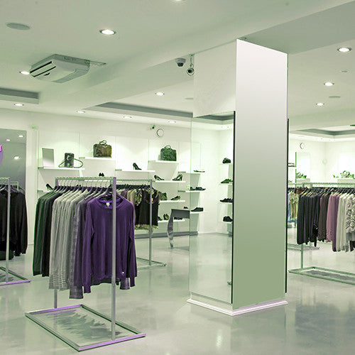 Protect retail environments from unsightly scuffing, Benjamin Moore's Scuff-X available at Barrydowne Paint, Sudbury ON