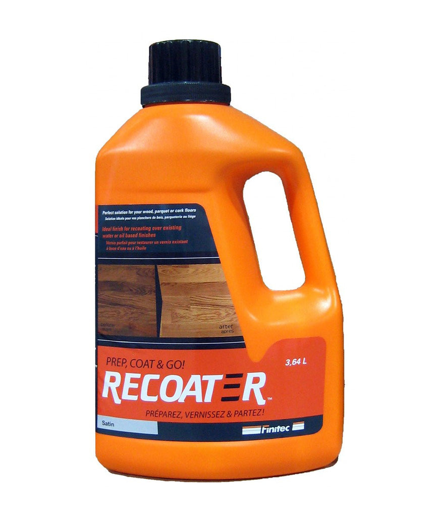 Finitec Recoater water based polyurethane hardwood floor finish