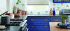 Brightly colour Kitchen Cabinets
