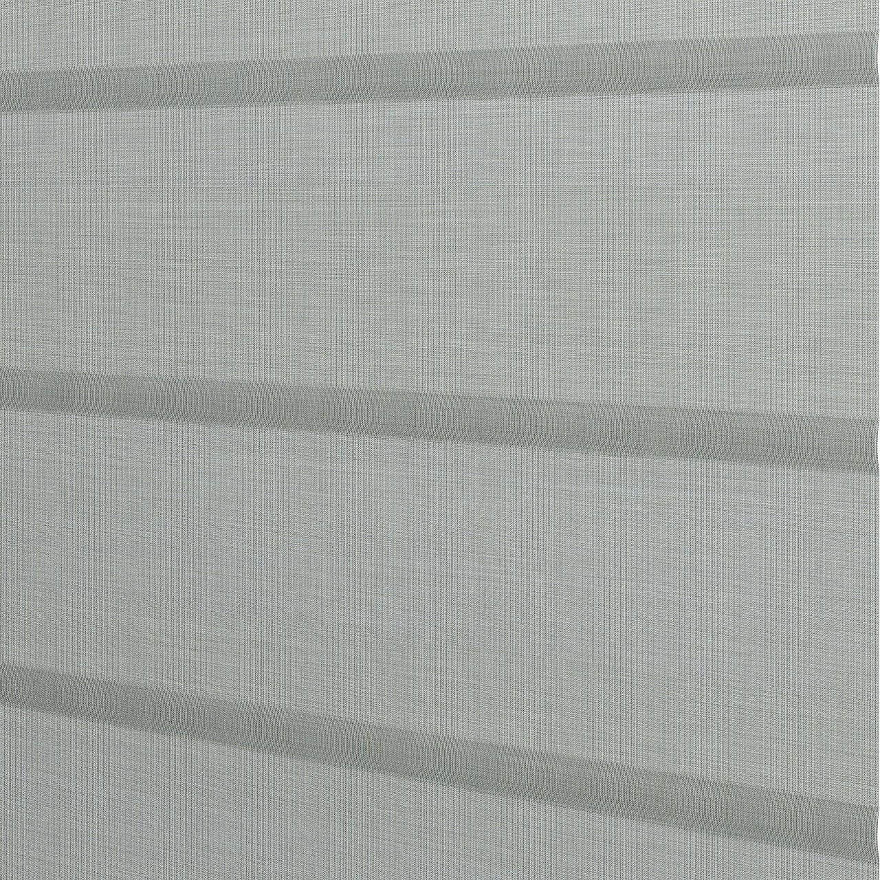 Hunter Douglas Alustra® Architectural Roller Shades close-up of colour Silver Mist , AMI-806. Available at Barrydowne Paint in Sudbury, Ontario.