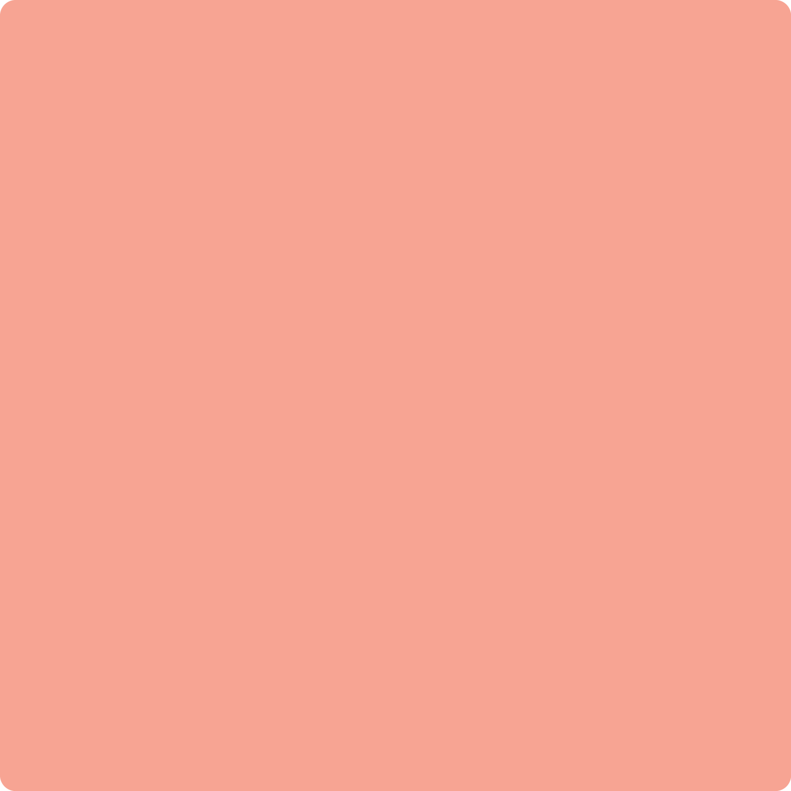 Benjamin Moore Colour 011 Paradise Peach