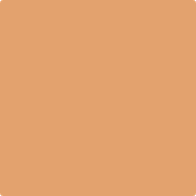 2166-40 Soft Pumpkin Wet & Dry Colour Sample