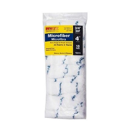 4" X 3/4" MICROFIBER ROLLER 10/PK