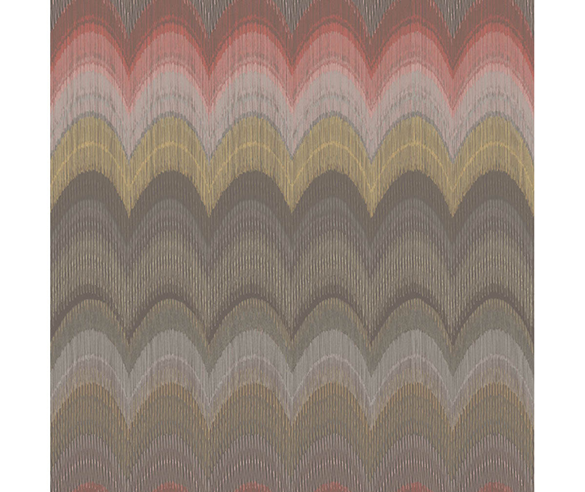 August Brown Wave Wallpaper