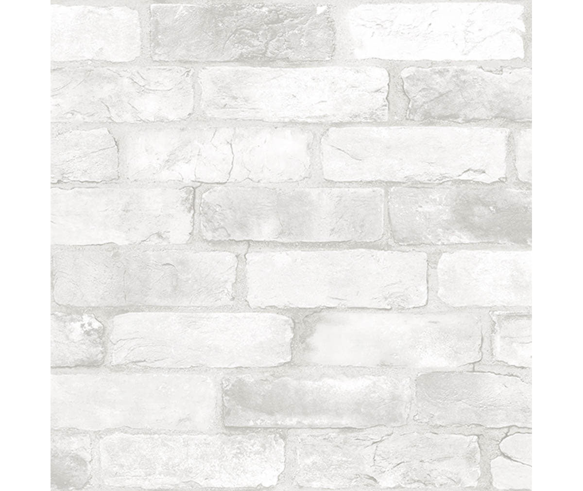 Reclaimed Bricks White Rustic Wallpaper available at Barrydowne Paint