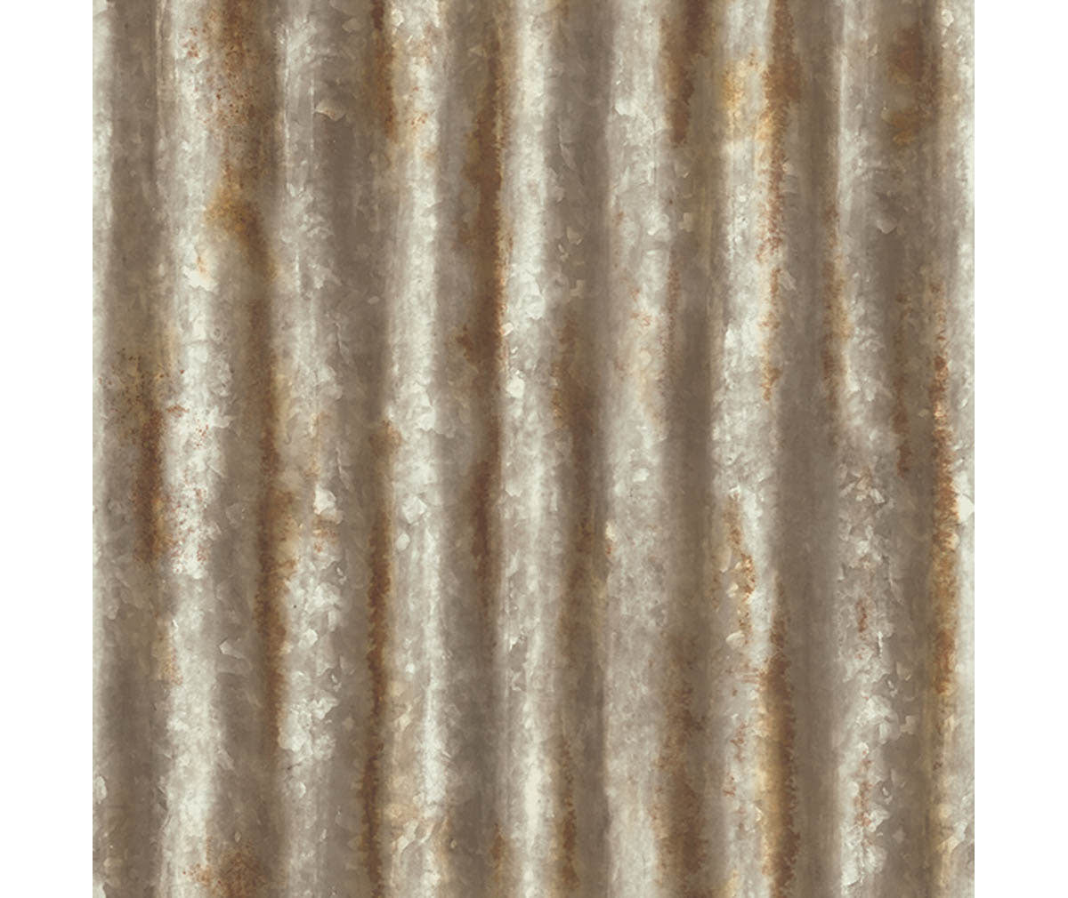 Corrugated Metal Rust Industrial Texture Wallpaper available at Barrydowne Paint