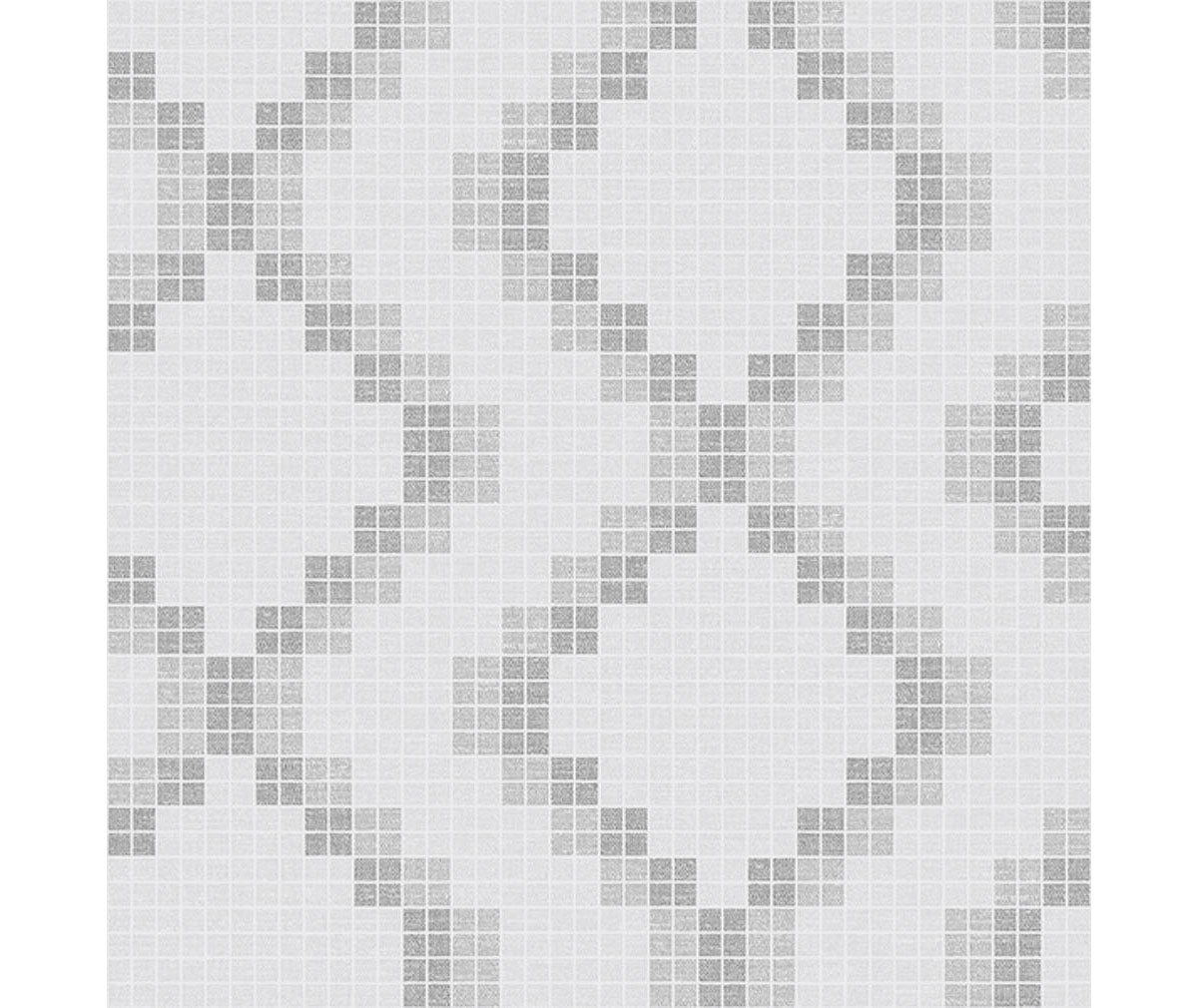 Mosaic Grey Grid Wallpaper available at Barrydowne Paint