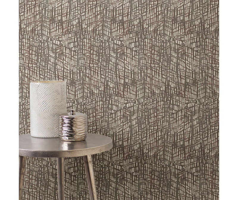 Shimmer Red Abstract Texture Wallpaper available at Barrydowne Paint