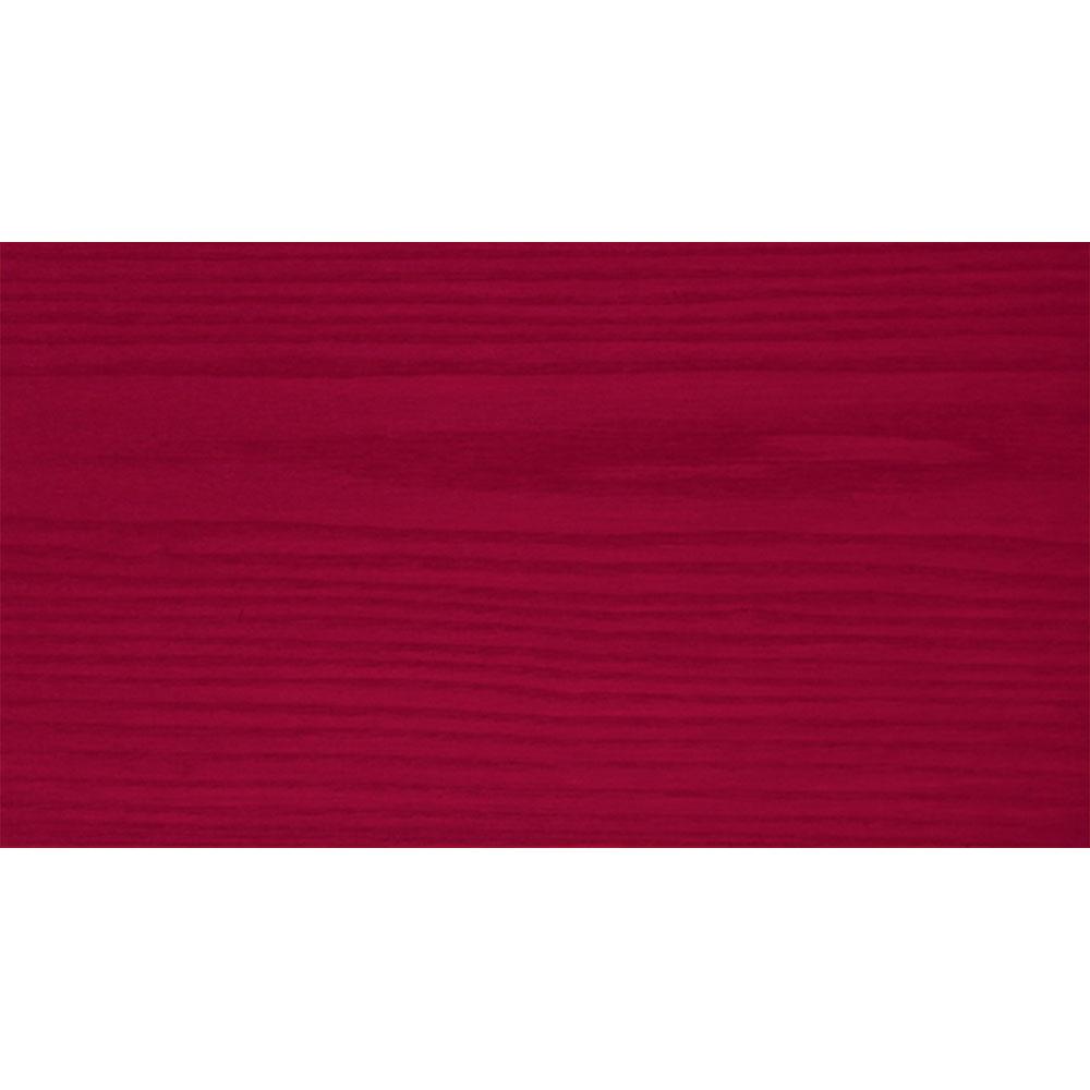 Sansin Heritage Red 92 Exterior Wood Stain Colour on pine.