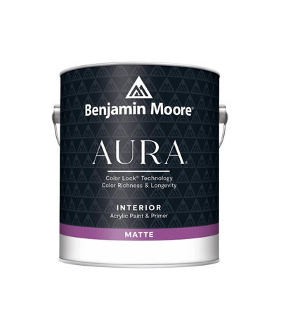 Benjamin Moore Aura Interior Matte located in Sudbury ON at Barrydowne Paint.