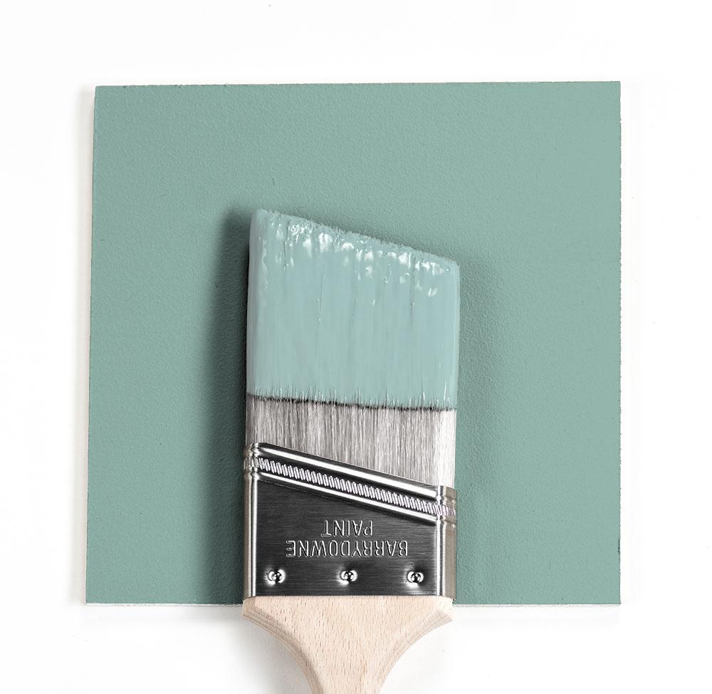 Benjamin Moore Colour HC-138 Covington Blue wet, dry colour sample.