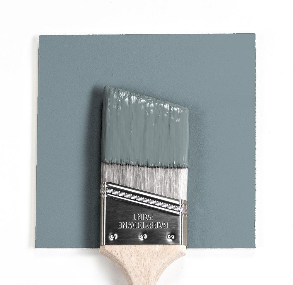 Benjamin Moore Colour HC-145 Van Courtland Blue wet, dry colour sample.