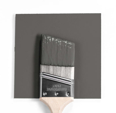 Benjamin Moore Colour HC-166 Kendall Charcoal wet, dry colour sample.