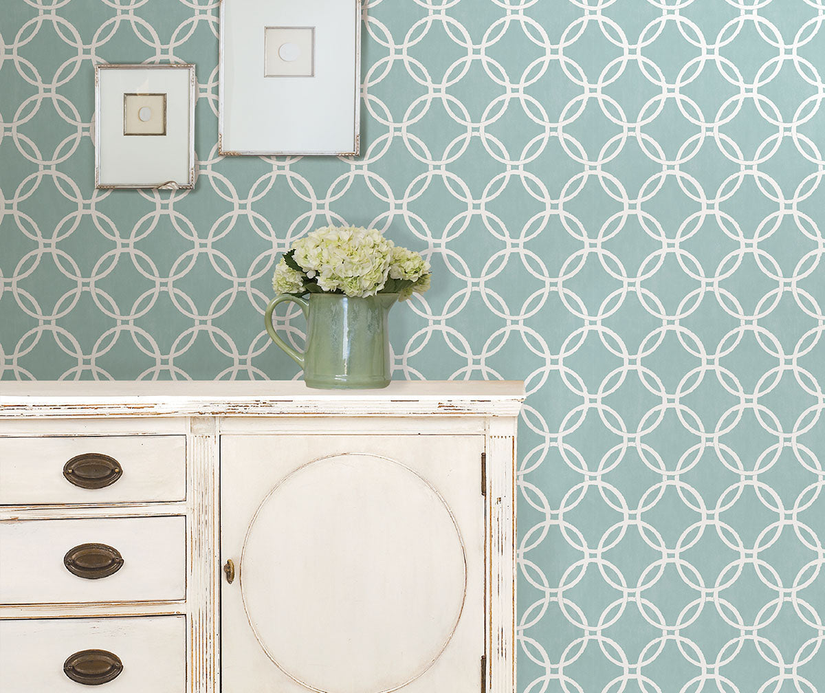 Hanging wallpaper has never been easier, peel and stick NuWallpaper available at Barrydowne Paint