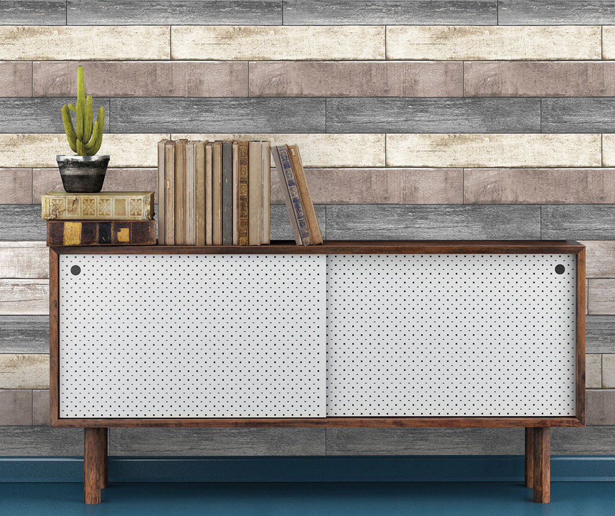 NuWallpaper allows home decor trends without the long-term commitment of traditional wallpaper.