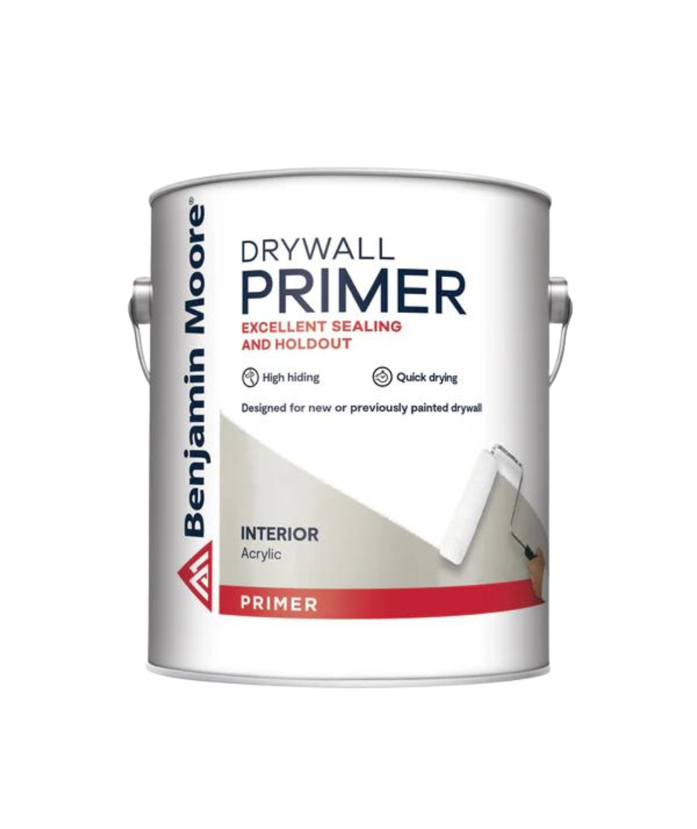 Benjamin Moore Interior Drywall Primer Available at Barrydowne Paint in Sudbury Ontario