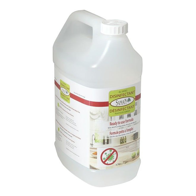 Saman All Surface Disinfectant, available at JC Licht in Chicago, IL.