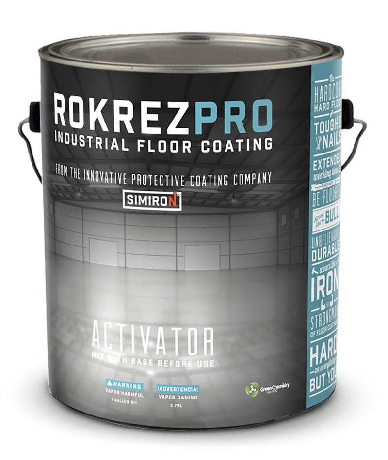 ROKREZ PRO Industrial Epoxy Floor Coating Kit Barrydowne Paint