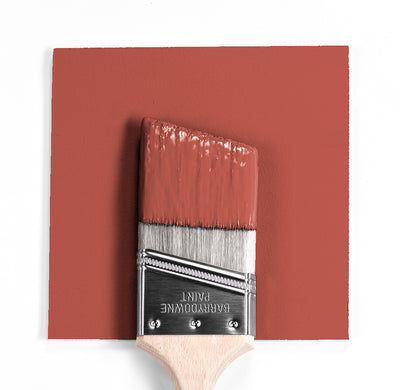 Benjamin Moore Colour CC-126 Covered Bridge wet, dry colour sample.